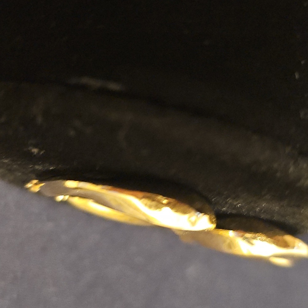 14K Gold Hoop Earrings - Picture 4 of 8